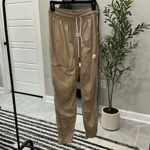 Tan Nike Dri fit jogger pants
